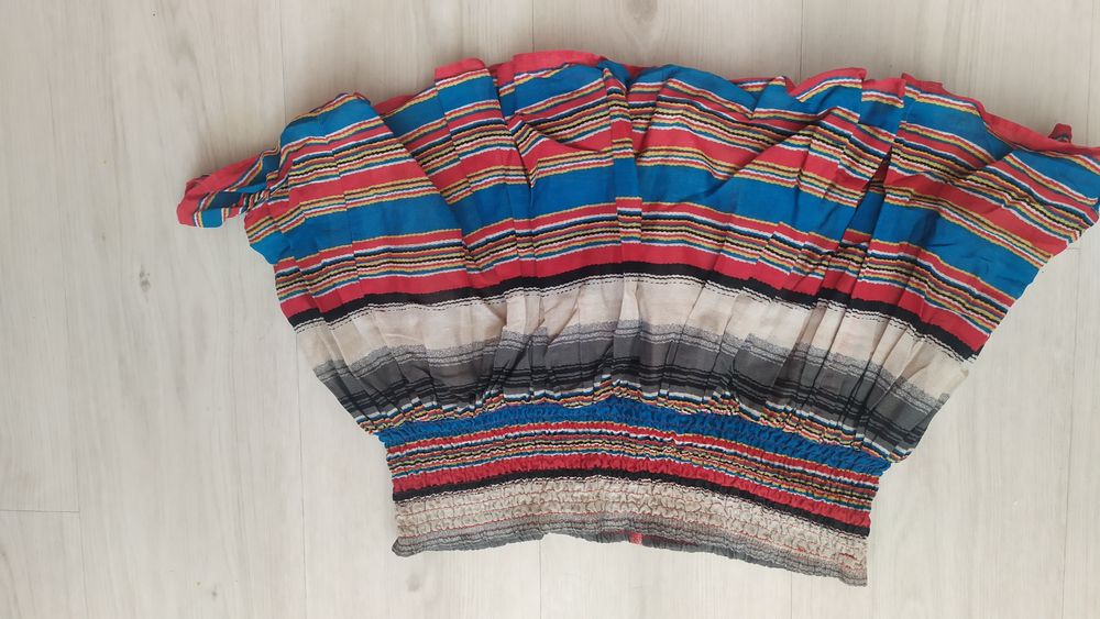 Krótka spódnica Ralph Lauren kolorowa rozmiar S mini na gumce