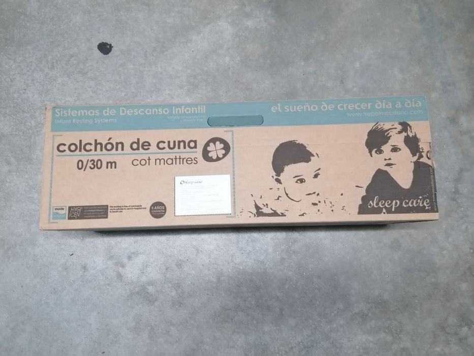 Colchão de berço Trébol Sleep Care S2