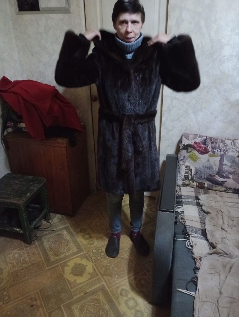 Полушубок, норка натуральная
