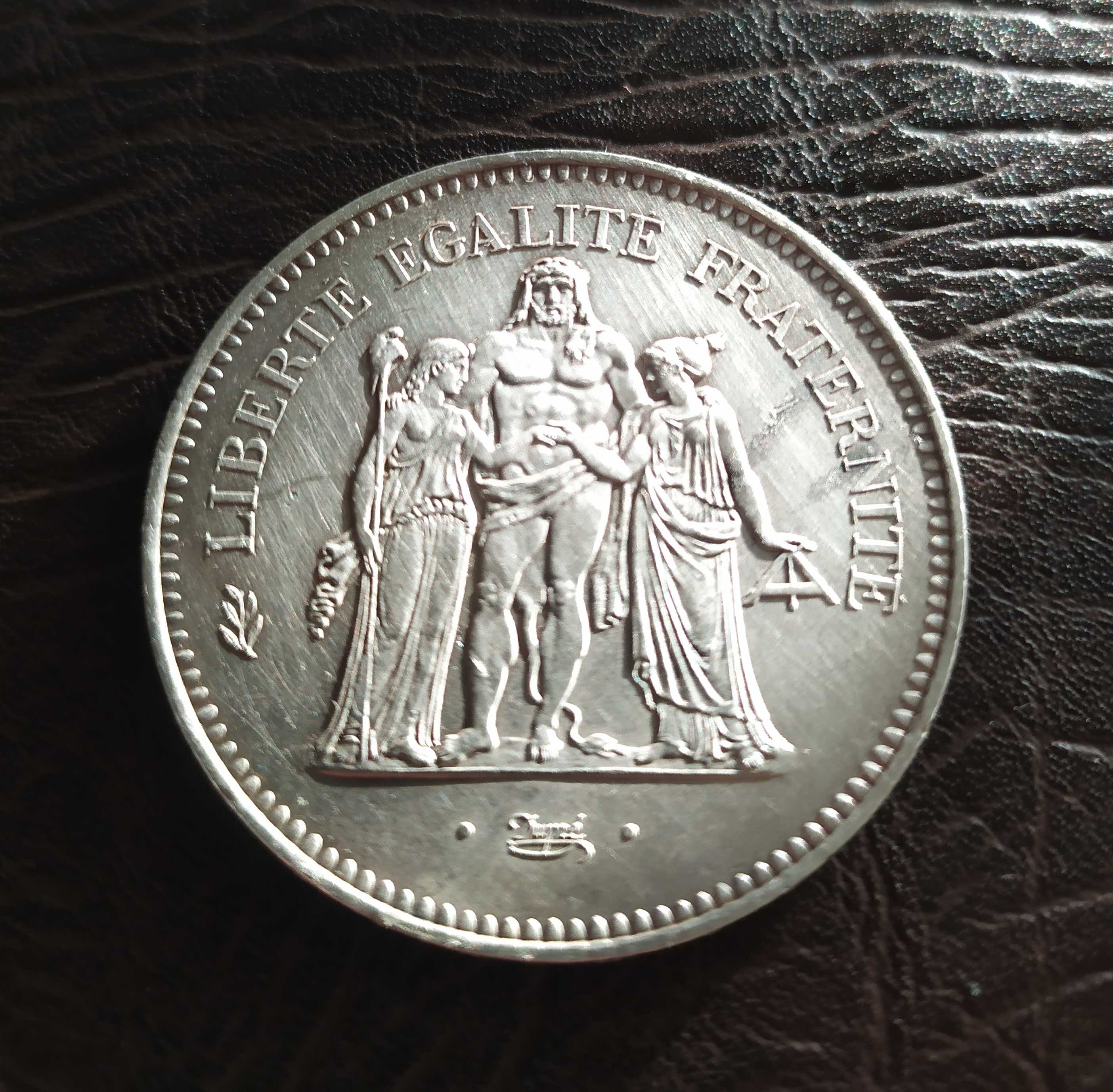 50 франков 1974 г., Геркулес.