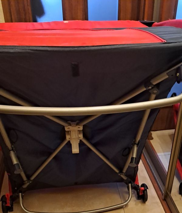 Łóżeczko, kojec dla dziecka/turystyczne łóżko-KINDERSAFETY;Stan bdb.