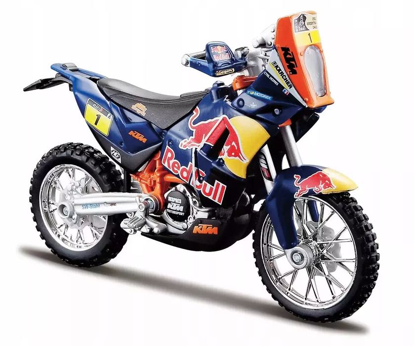 Ktm 450 Rally (Wyścig Dakar), 1:18. Bburago