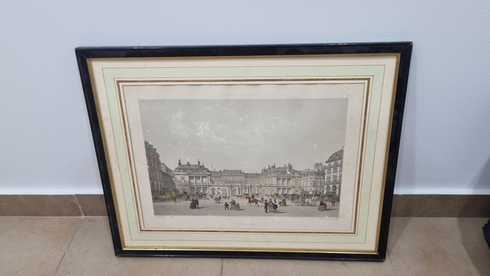 Quadro antigo em bom estado