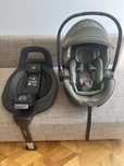 fotelik Britax-Romer Baby-Safe Pro razem z obrotowa baza Vario Base 5Z