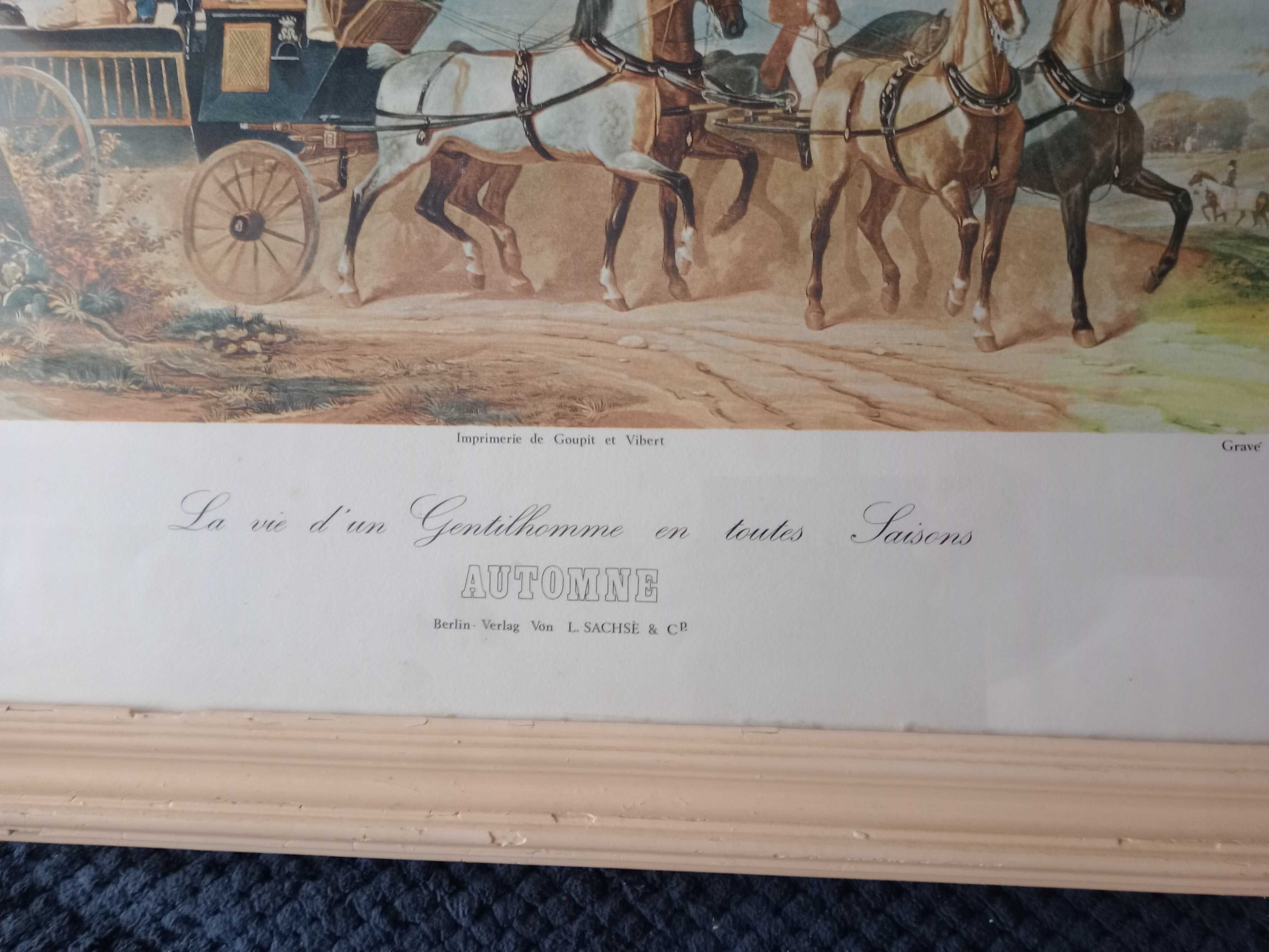 Quadro Secular, Outono A Vida de um Cavalheiro Pintado por Montpezal