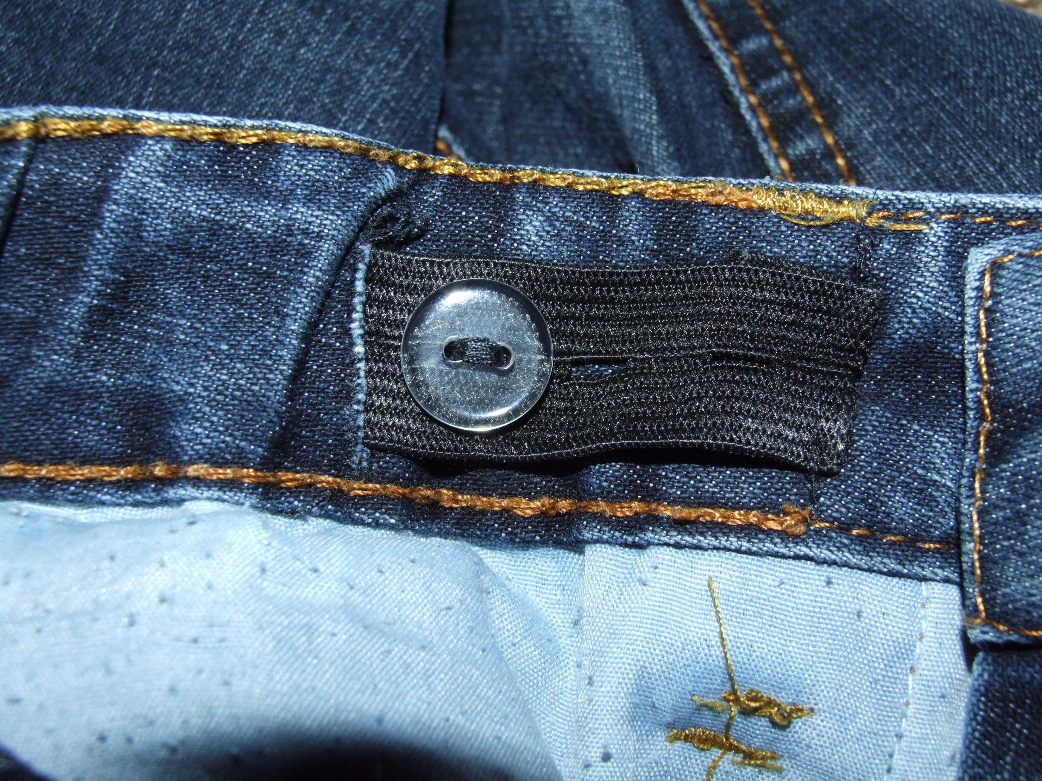Spodnie jeans regulowane Peppers rozm. 134