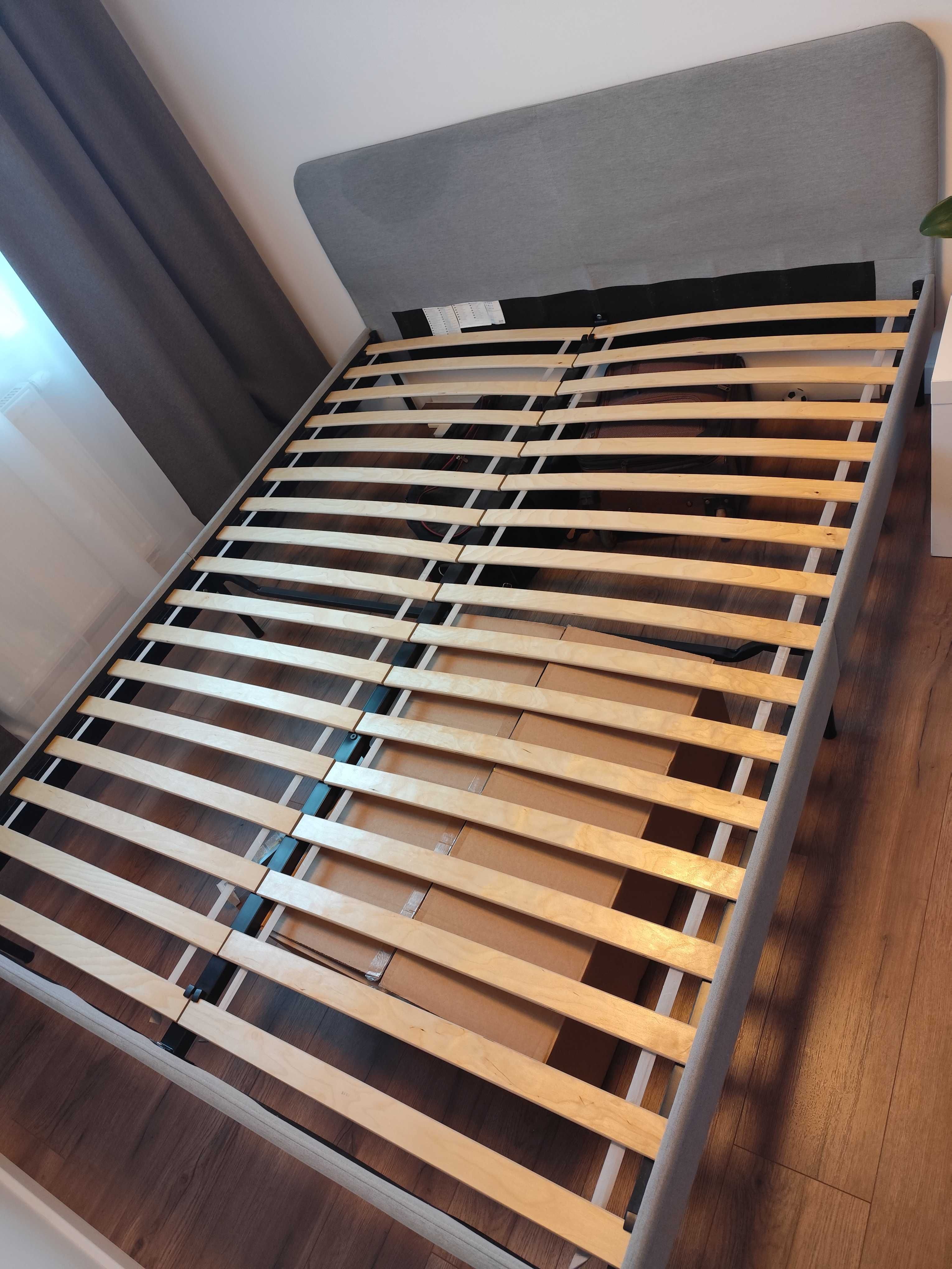 Łóżko IKEA tapicerowane