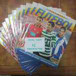 110 CADERNETAS de FUTEBOL