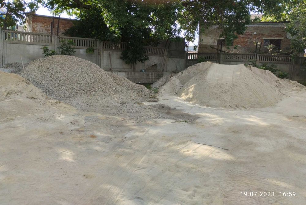 Песок мытый и карьерный доставка щебень Е-відновлення