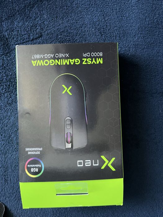Klawiatura XNeo mechaniczna +myszka neo 8000 dpi