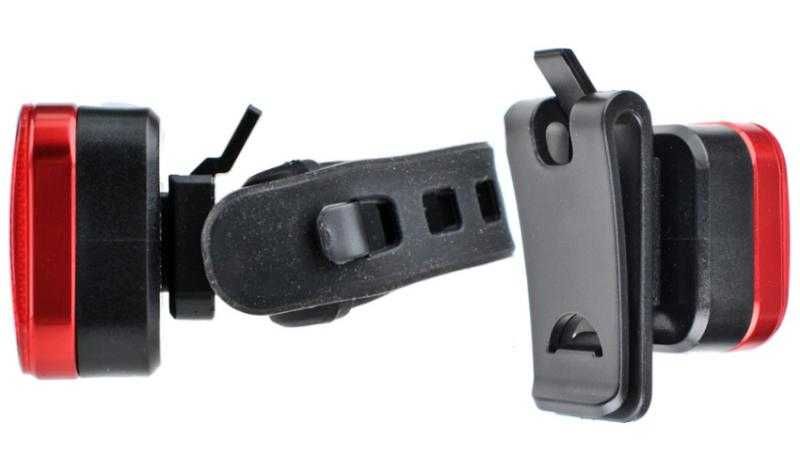 Lampa Światło Rowerowe TYŁ PROX APUS COB LED 40 Lm USB