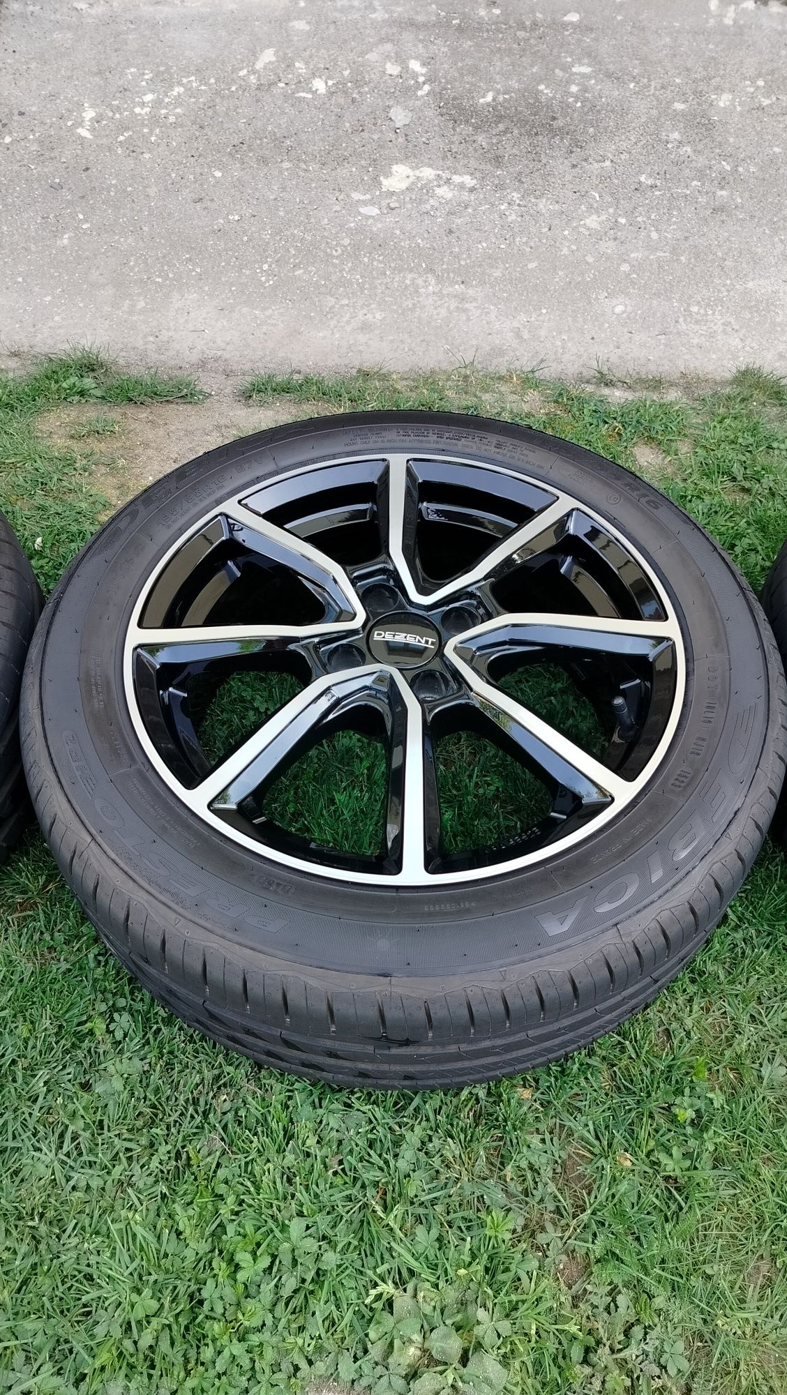 Felgi aluminiowe Dezent 16" 4x100  Renault Clio IV, V,  stan idealny