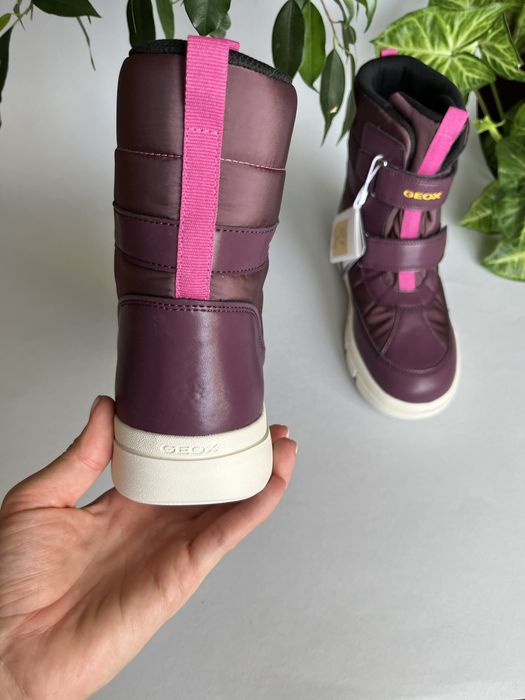 зимові чоботи 38р. 24,9см Geox Willaboom, водонепроникні ботінки