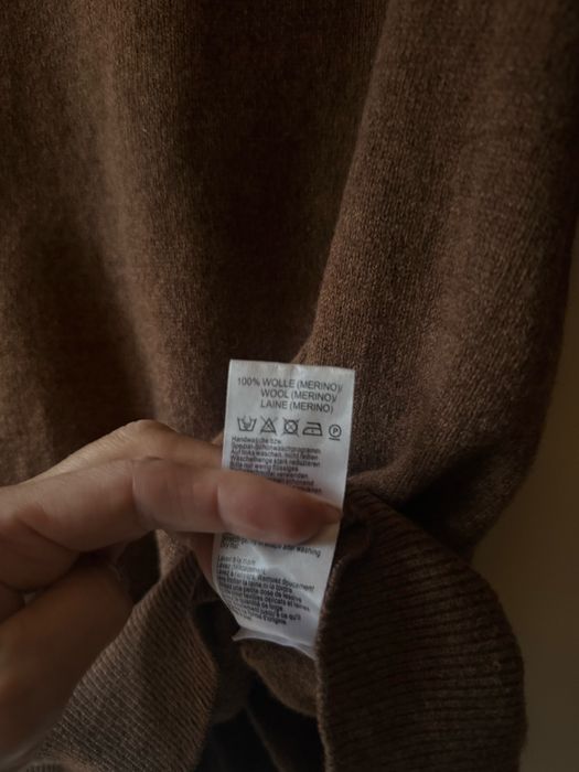 sweter 100% welna merino