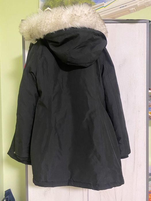 Зимова парка,пальто куртка з хутром