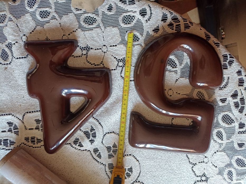 Nowe numery na dom 5 4 54 45 szkliwione