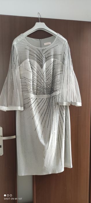 Suknia cupper weselna