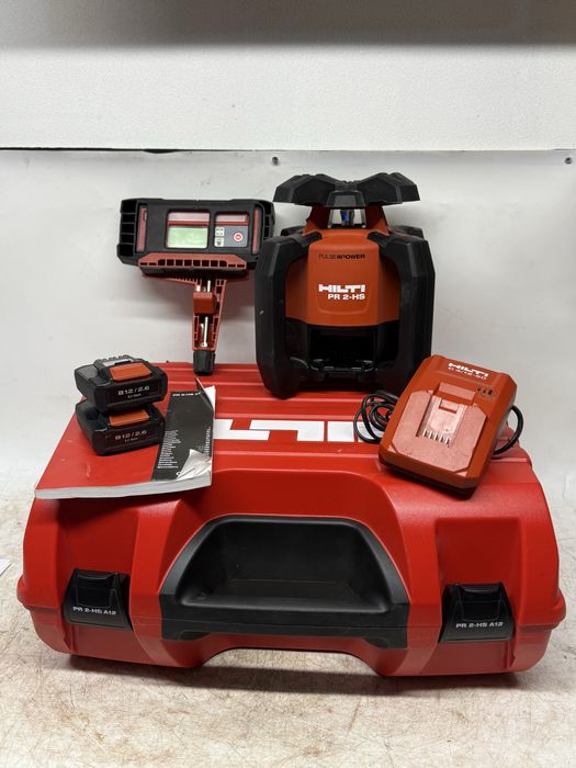 Hilti laser niwelator  uzywany PR 2-HS A12 zestaw
