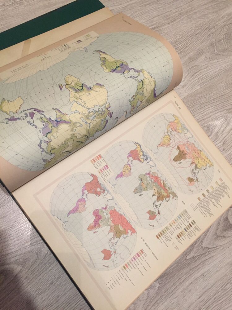 Atlas świata - 1962 rok