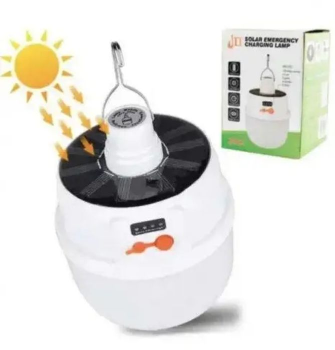 Лампа, фонарь на аккумуляторе с солнечной панелью
