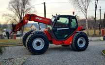 Ładowarka teleskopowa Manitou 741-120 LSU Powershift - szybka skrzynia