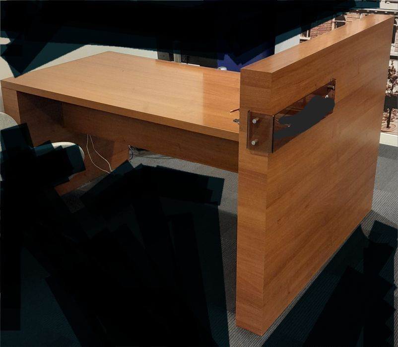 Biurko duże mocne bdb stanie TRANSPORT