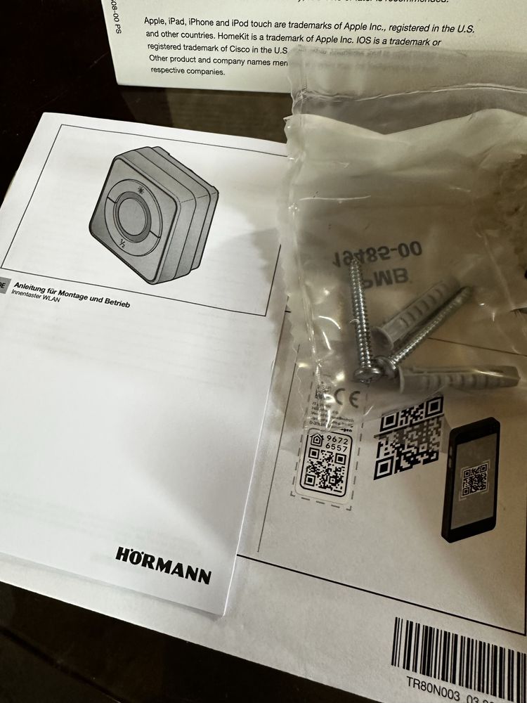 Hörmann IT-WLAN WiFi Gateway (для керування 3 функціями, розумний дім)