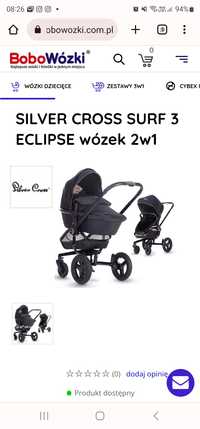 Silver cross surf 3 eclipse wózek 2w1