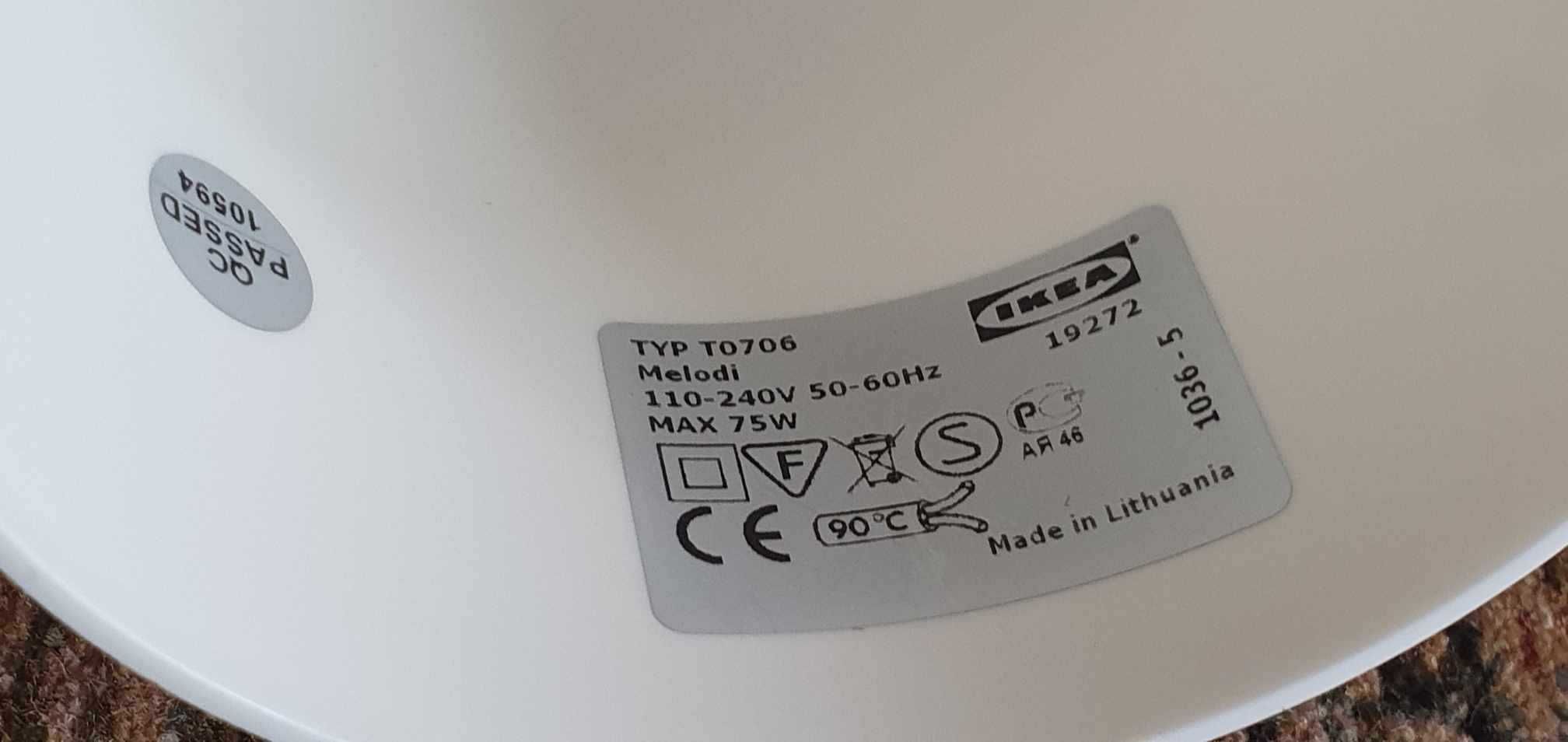 IKEA Melodi Lampa wisząca komplet 603.865.27