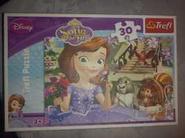 Puzzle Trefl Disney Sofia 30 elementów wiek 3+