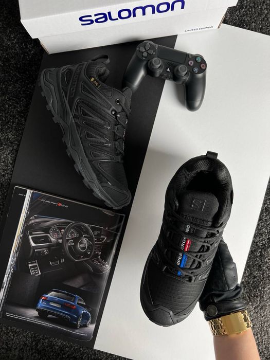 !РОЗПРОДАЖ! Salomon Speed Cross Pro Black Gore-tex 41 42 43 44 45
