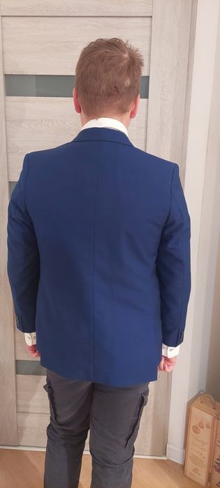 Garnitur granatowy 158