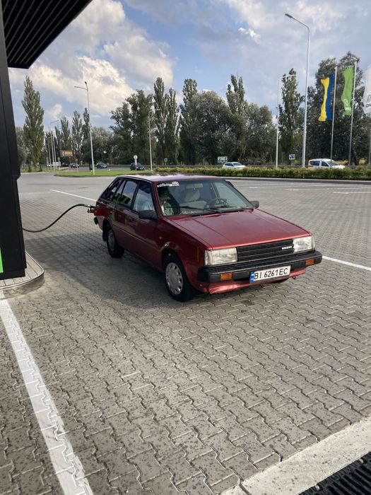 Nissan sunny b11 на полном ходу