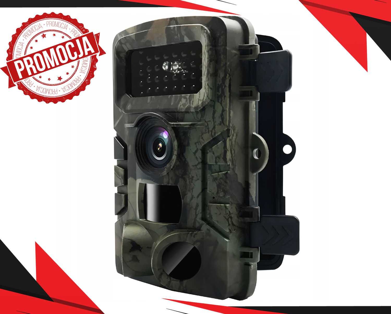Nowa FOTOPUŁAPKA Kamera Leśna Full HD Czujnik Ruchu | *PROMOCJA*