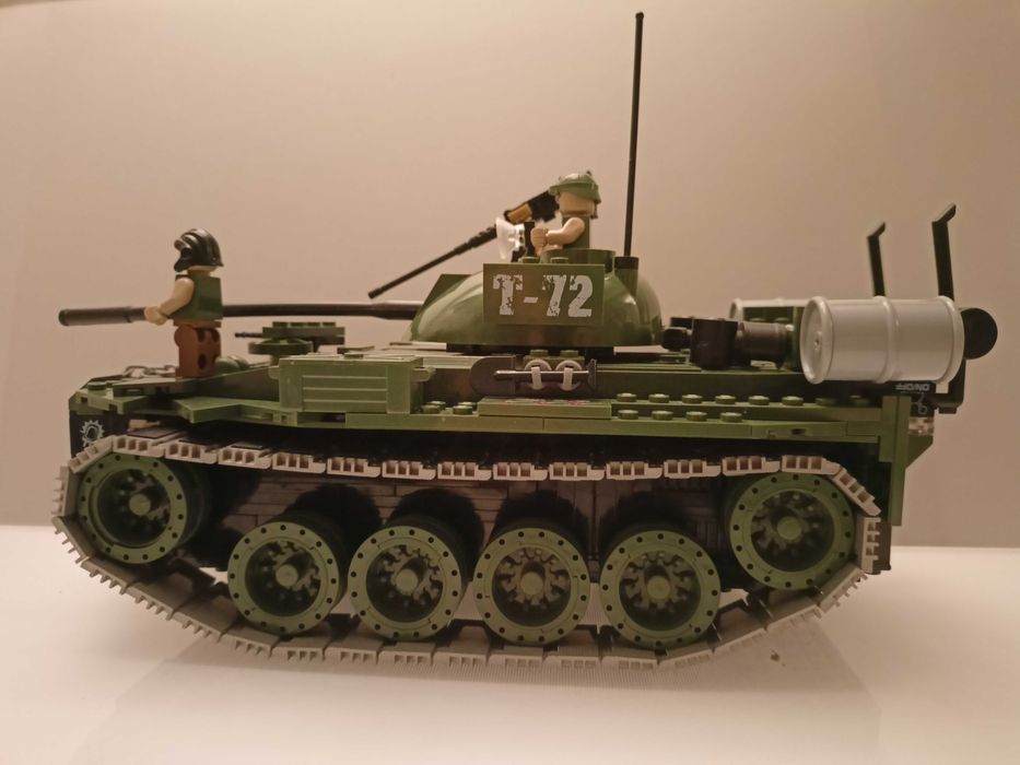 Czołg zdalnie sterowany T-72 klocki Cobi