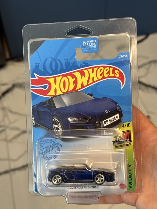 Hot Wheels STH 2019 Audi R8 Spyder V10 Super treasure hunt protektor