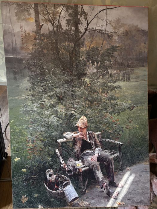 Reprodukcja obrazu Jacek Malczewski, Malarczyk