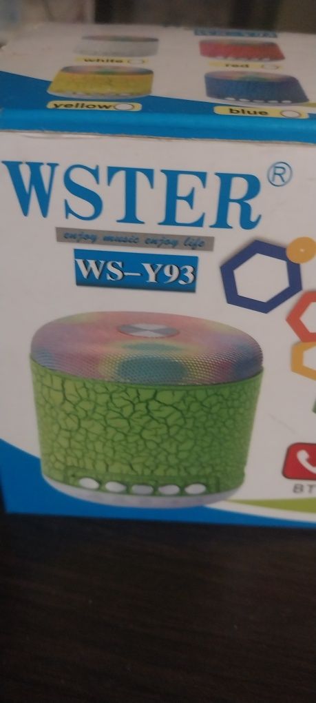 Блютуз колонки water ws-y93