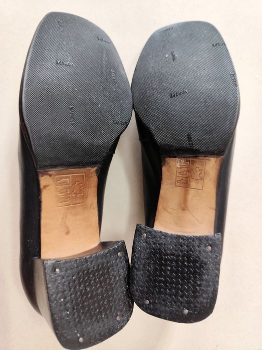 Sapatos cinzentos em pele genuína - Miriam (Tam. 36.5)