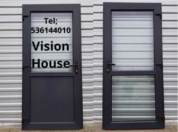 Drzwi PCV (100x200 110x210) (Białe Kolor) Od ręki! Transport cała PL!