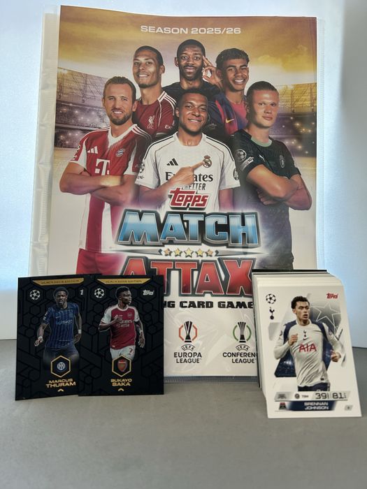 Cartas Topps Match Attax 2025/2026
