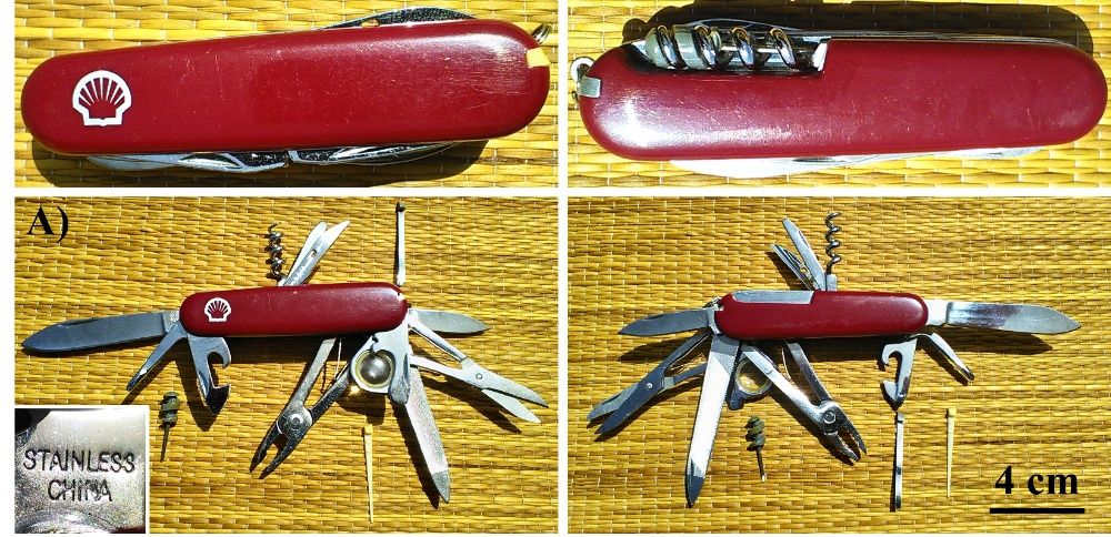 Canivetes (Inox): Multifunções, Victorinox, Rostfrei, Ivo