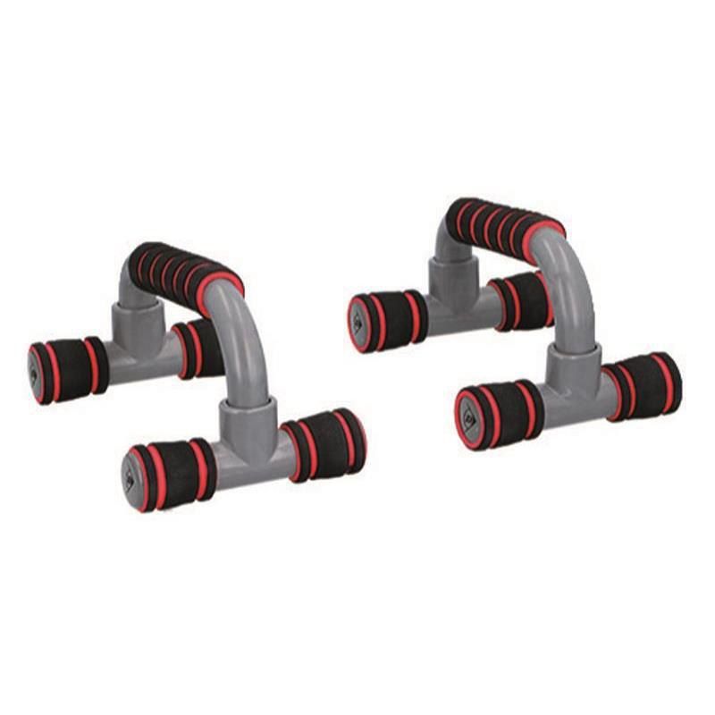 Dunlop - Uchwyty do pompek Push Up Bars 2 szt. (czerwony) Dunlop