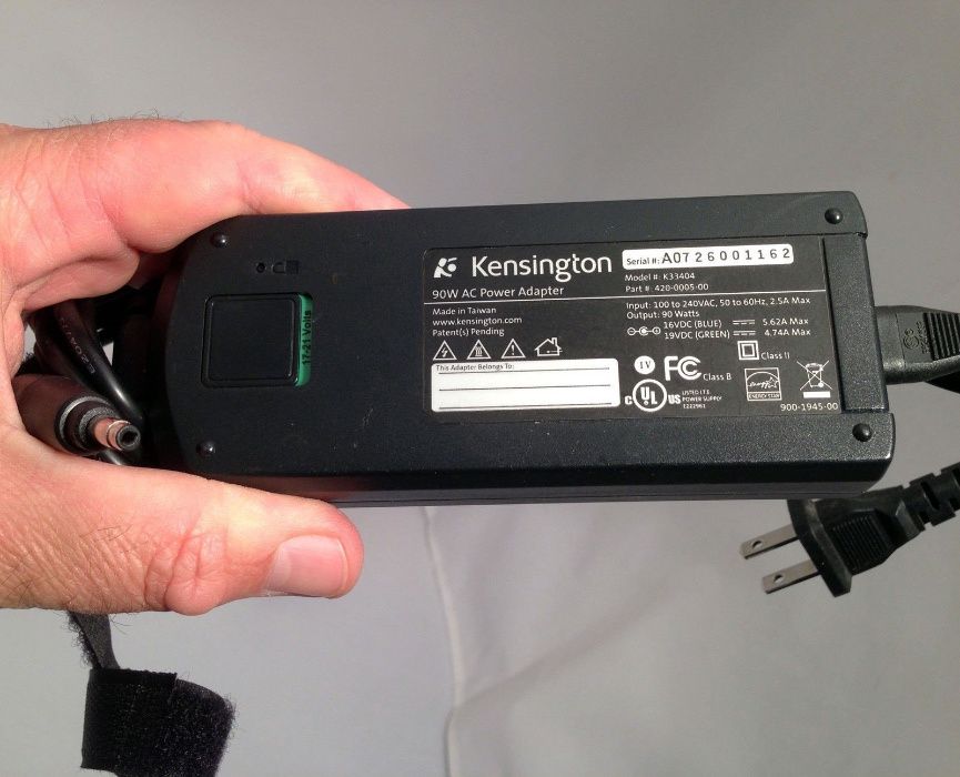 Carregador Kensington 90W Wall portáteis Adaptador economico