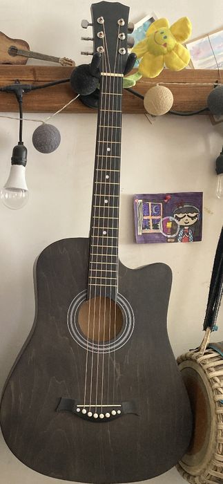 Гітара акустична, комплектуючі, чохол