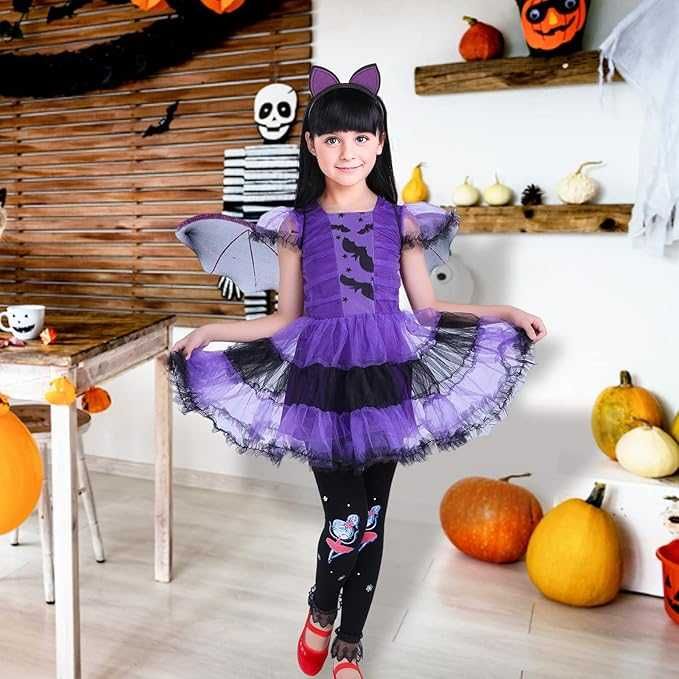 Halloween dziewczyna wampir przebranie na karnawał