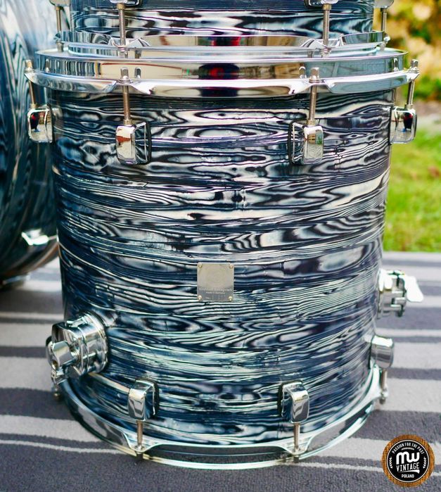 Perkusja Kirchhoff Schlagwerk Atrium 22”, 10", 12", 14" Blue Oyster ‼️