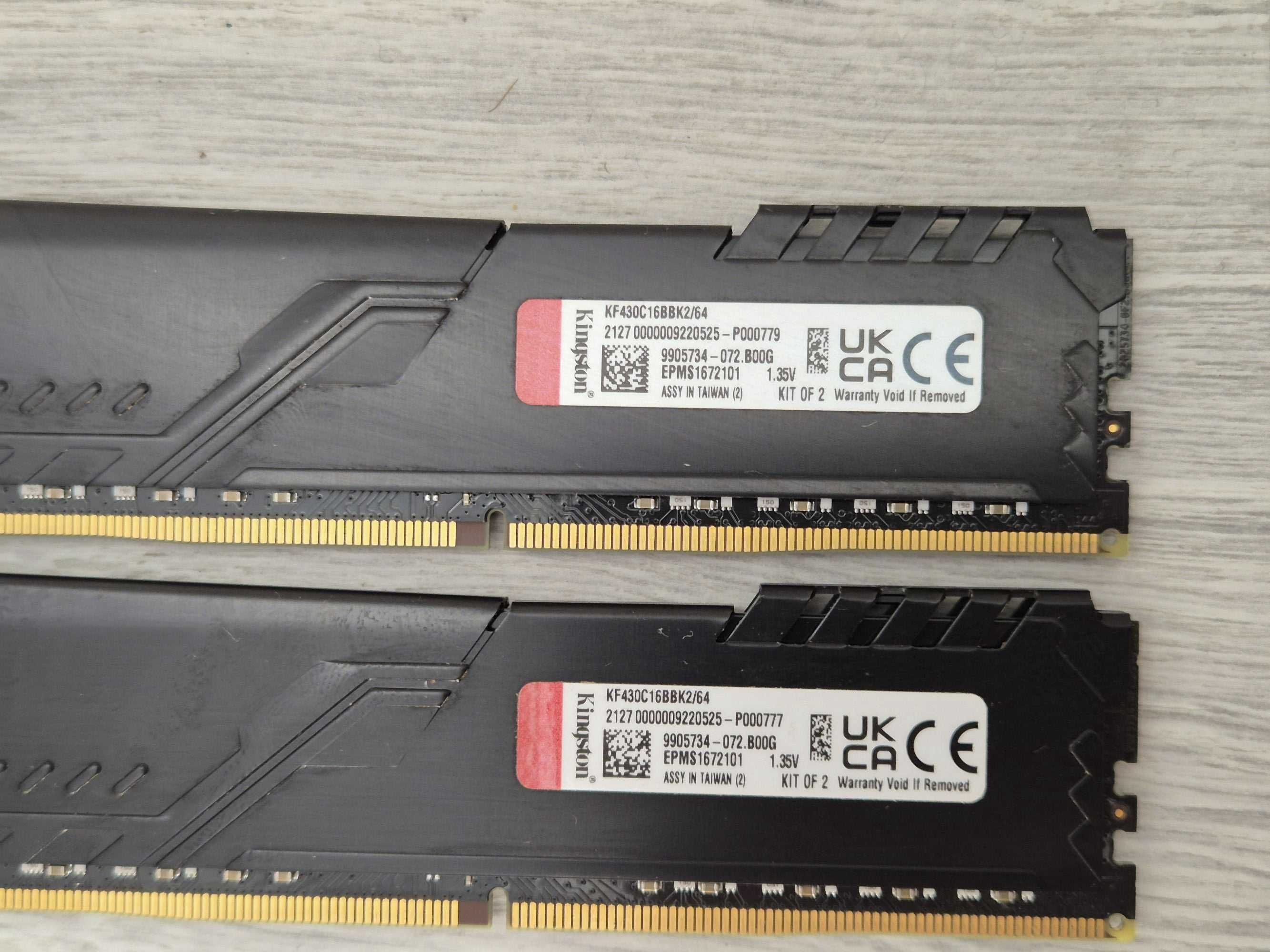 пам'ять DDR4 64B (2x32) 3000MHz Kingston FURY (Samsung). Trade-in