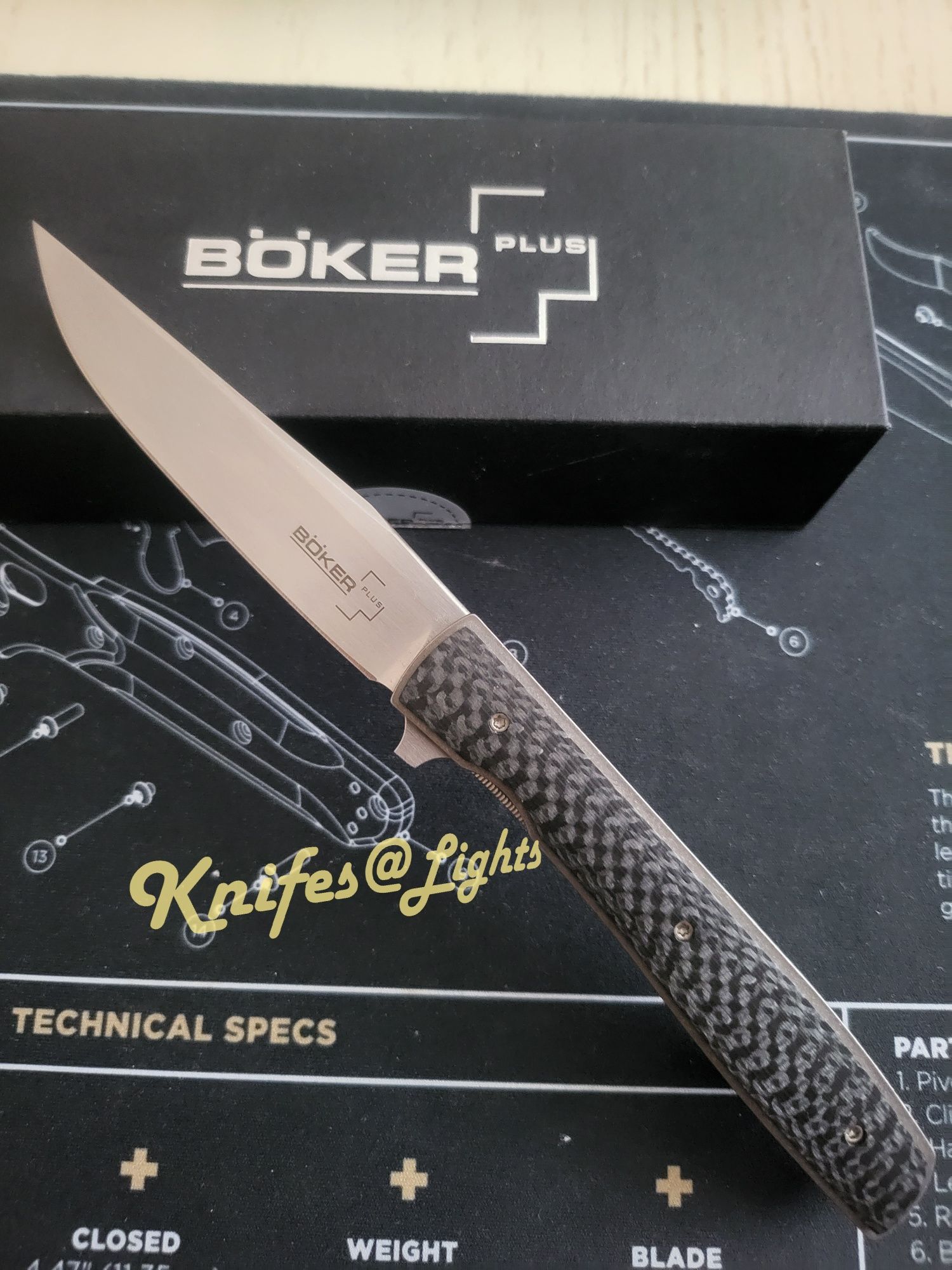 Boker Plus URBAN Trapper Carbon, 01BO733, джентльменський ніж