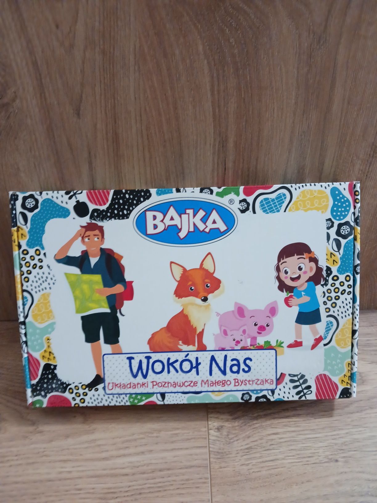 Ukladanka puzzle bajka Wokół nas